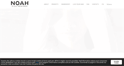 Desktop Screenshot of noahforbeauty.com